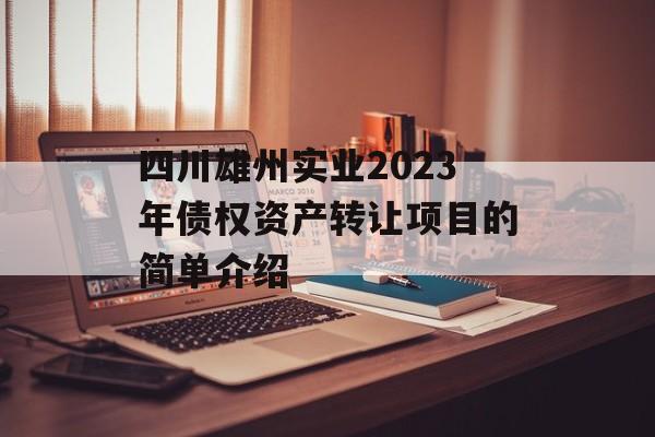 四川雄州实业2023年债权资产转让项目的简单介绍