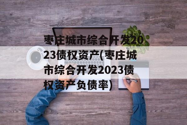 枣庄城市综合开发2023债权资产(枣庄城市综合开发2023债权资产负债率)