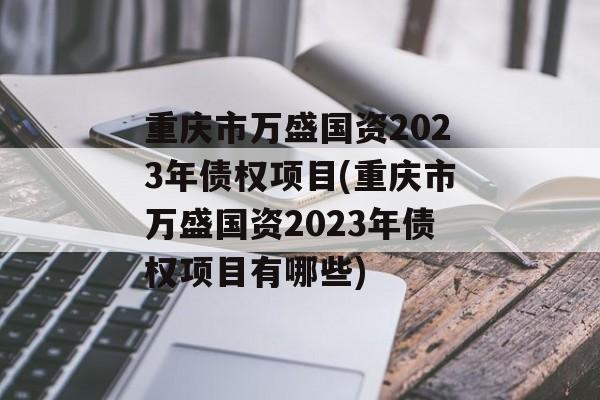 重庆市万盛国资2023年债权项目(重庆市万盛国资2023年债权项目有哪些)