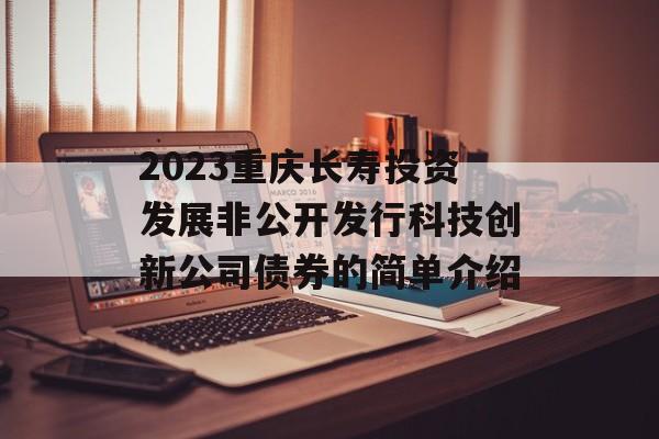 2023重庆长寿投资发展非公开发行科技创新公司债券的简单介绍