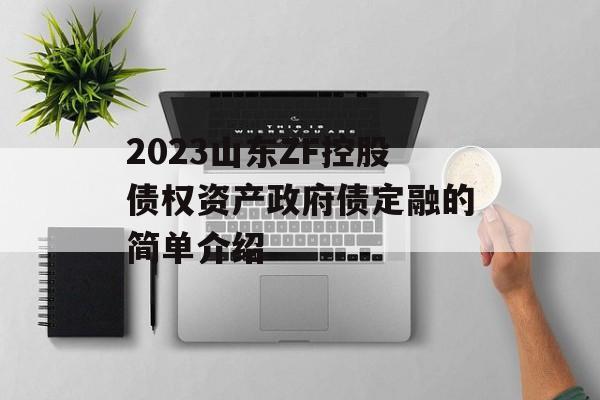 2023山东ZF控股债权资产政府债定融的简单介绍