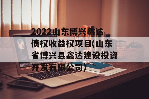 2022山东博兴鑫达债权收益权项目(山东省博兴县鑫达建设投资开发有限公司)