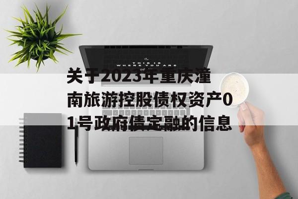 关于2023年重庆潼南旅游控股债权资产01号政府债定融的信息