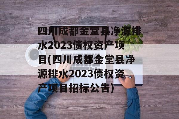 四川成都金堂县净源排水2023债权资产项目(四川成都金堂县净源排水2023债权资产项目招标公告)