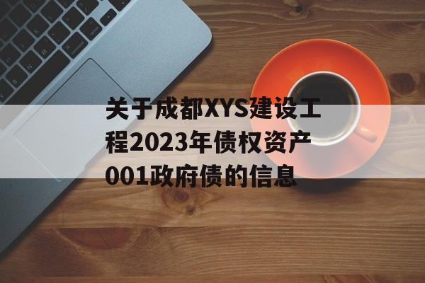 关于成都XYS建设工程2023年债权资产001政府债的信息