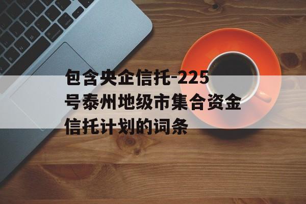 包含央企信托-225号泰州地级市集合资金信托计划的词条