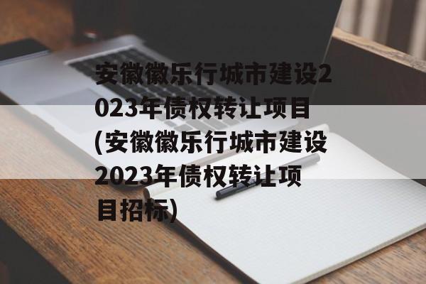 安徽徽乐行城市建设2023年债权转让项目(安徽徽乐行城市建设2023年债权转让项目招标)