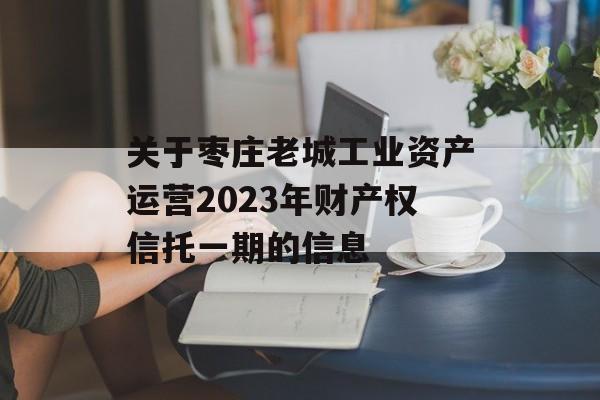 关于枣庄老城工业资产运营2023年财产权信托一期的信息