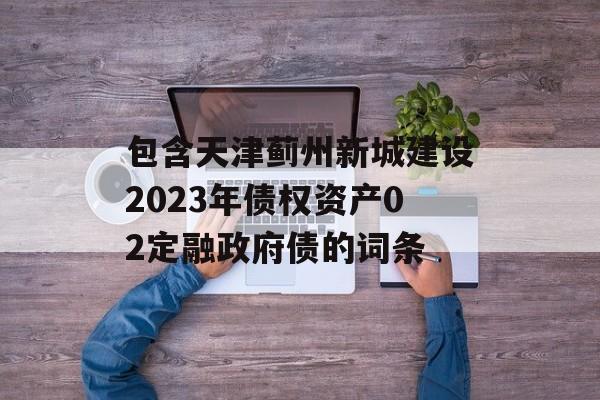 包含天津蓟州新城建设2023年债权资产02定融政府债的词条