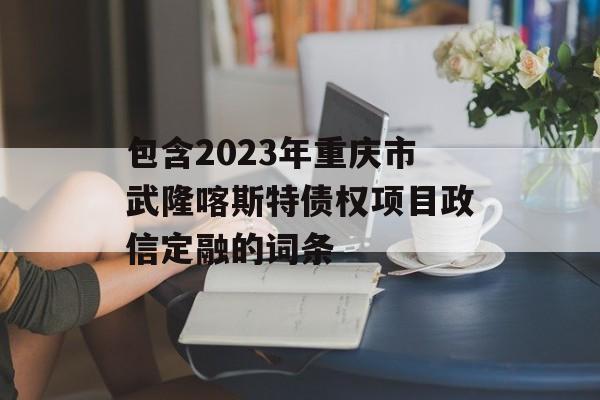 包含2023年重庆市武隆喀斯特债权项目政信定融的词条