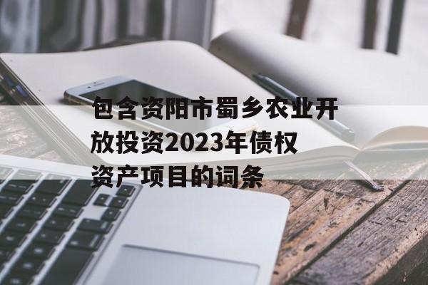 包含资阳市蜀乡农业开放投资2023年债权资产项目的词条