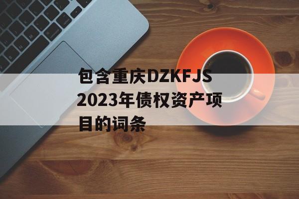 包含重庆DZKFJS2023年债权资产项目的词条