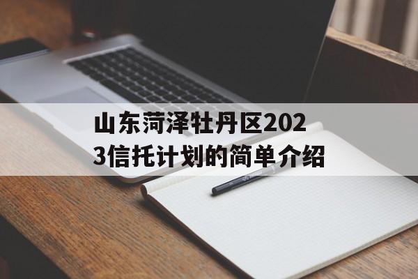 山东菏泽牡丹区2023信托计划的简单介绍