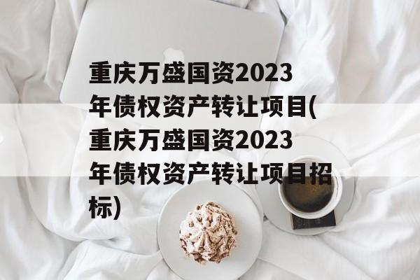 重庆万盛国资2023年债权资产转让项目(重庆万盛国资2023年债权资产转让项目招标)