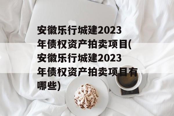 安徽乐行城建2023年债权资产拍卖项目(安徽乐行城建2023年债权资产拍卖项目有哪些)